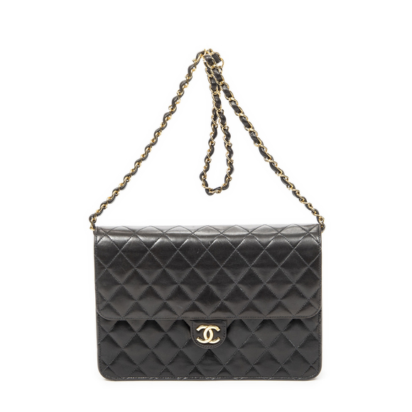 Chanel CC Push Lock Straight Single Flap - Picture 1 of 10